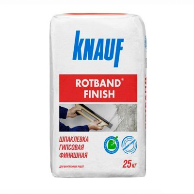 Шпаклевка гипсовая Knauf Rotband Finish 25кг